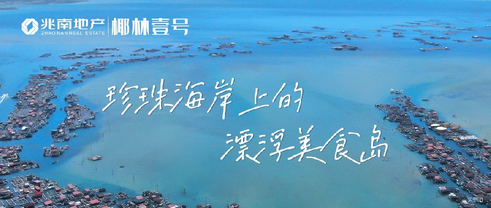 陵水 ▎珍珠海岸上的漂浮美食岛